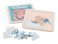PUZZLE SU SUPPORTO IN LEGNO